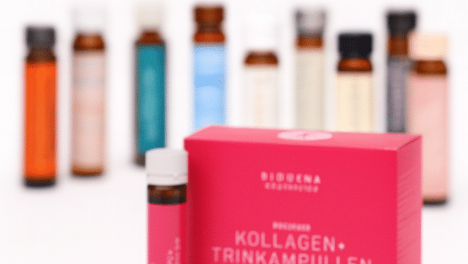 Fiale di collagene da bere con zinco e manganese